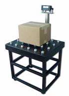 Inline ball transfer digital scale